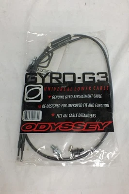 Vtg Odyssey Gyro G3 Universal Lower Cable Freestyle BMX Black in Bag Complete - Image 1 of 4
