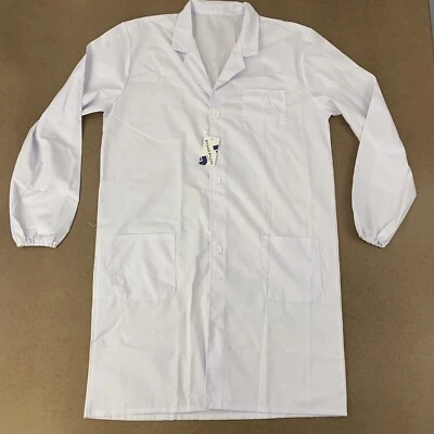 Pinkpum Unisex Size XL White Cotton Professional Lab Coat NWT - Image 1 of 4
