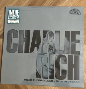 Charlie Rich I Hear Those Blues Rich In Stereo Blue Clear Vinyl Sealed Indie - Picture 1 of 5