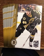 25 Count David Krejci 2016 Winter Classic Upper Deck Cards  Boston Bruins - Rare