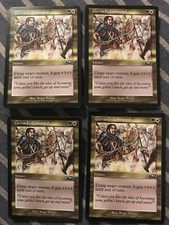 Gerrard’s Command X4 Planeshift Moderate Play Magic The Gathering