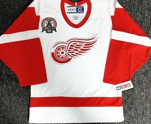 HOME-NWT-MEN-S BLANK DETROIT RED WINGS 2002 CUP PATCH CCM LICENSED HOCKEY JERSEY - Picture 1 of 6