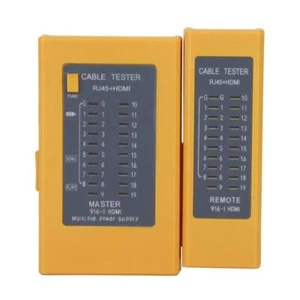 Portable Standard HD RJ45 Digital Cable Tester Handheld Wire Line Finder DE - Afbeelding 1 van 10
