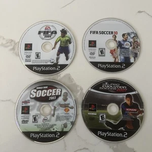 PS2 FIFA Soccer Lot (Sony PlayStation 2) 4 Games Disc Only! TESTED & WORKING!!! - Picture 1 of 2