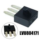 Black Plastic LVU804171 Amp Diode Replacement for John For Deere Easy Fitment