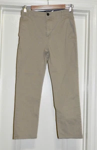H&M Orgnls 48 Boys Kids Sz 14 Slim Fit Pants Khaki Chino - Picture 1 of 7