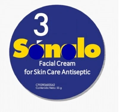 NUEVO - SANALO 2 unidades crema facial tópica - antiséptico, cuidado de la piel - 55gr Foto 1 de 2