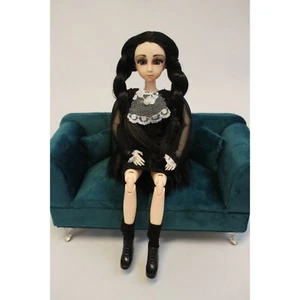 Custom Wednesday Addams Repaint Puppe EICHE - Bild 1 von 11