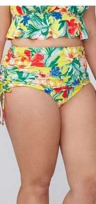 Calzoncillo de natación Cacique cintura alta con cordón talla 14 floral  Foto 1 de 4