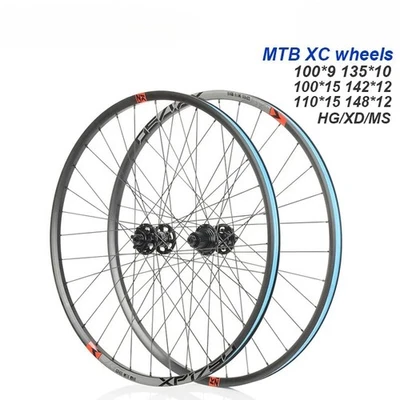  Mountain Bike Wheelset Ultralight 26/27.5/29inch XC Off-road Disc Brake  - Image 1 of 4