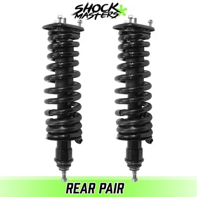 Rear Pair Complete Struts Spring Assemblies for 2002-2005 Mercedes ML500 W163 - Imagem 1 de 3