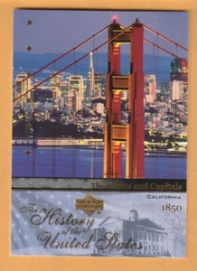 Sacramento California 2004 Upper Deck Historia de los Estados Unidos #SC31 - Imagen 1 de 2