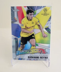 2020/21 TOPPS CHROM UEFA CHAMPIONS LEAGUE GIOVANNI REYNA FUTURE STARS #FS-GR - Bild 1 von 2