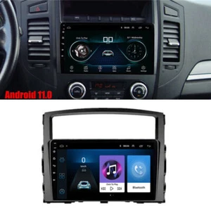 9" Android 11.0 Car Stereo Radio GPS Wifi Player For Mitsubishi Pajero 2006-2016 - Bild 1 von 12