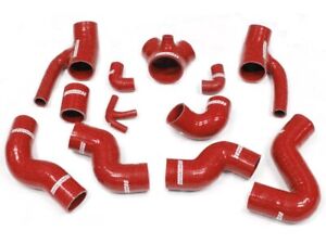 Silicone RED Intercooler Turbo Boost Hose Fit Audi A6 S4 2.7T AllRoad Biturbo