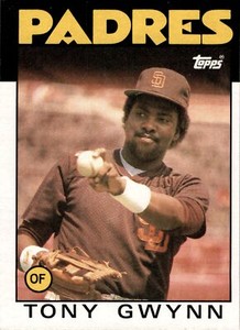 1986 Topps #10 Tony Gwynn Great! Free ship!