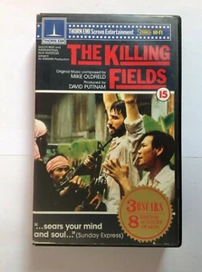 THE KILLING FIELDS 1985 RELEASE (CERT 15) BIG BOX VHS TAPE - Picture 1 of 7