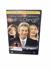Shall We Dance DVD 2005 Richard Gere, Jennifer Lopez, Susan Sarandon