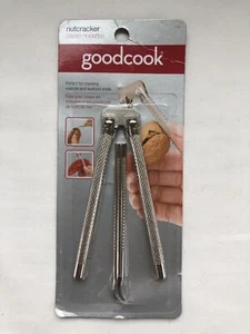 GOODCOOK 3-Piece Set Handheld Metal Nutcracker/Two Picks #21085 - Picture 1 of 4