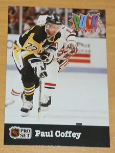 PAUL COFFEY - 1991-92 Pro Set Puck Hockey - #21 - Picture 1 of 2