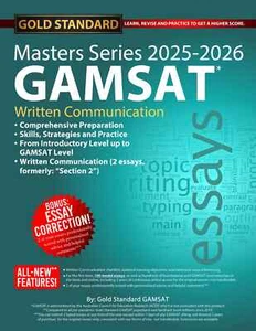 2025-2026 GAMSAT Essays Written Communication Preparation Masters Series - Bild 1 von 1