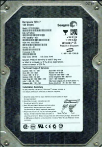 ST3120026AS, 9W2813-351, 3.05, AMK, 3JT1, SEAGATE SATA 120GB - Picture 1 of 1
