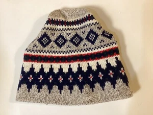 Eastern Mountain Sports (EMS) Colorful Ski Cap Wool Blend Winter Outdoor Warm - Picture 1 of 9