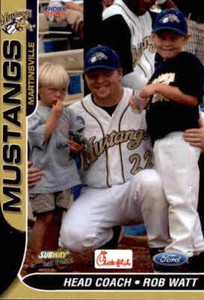 2006 Martinsville Mustangs Choice 29 Rob Watt Mount Olive North Carolina NC Card