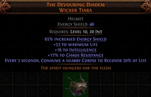 💥Path Of Exile 2💥Dawn Of The Hunt💥Helmet💥The Devouring Diadem - Picture 1 of 1