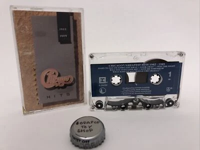 Chicago Greatest Hits Cassette Tape 1982-1989 Tested B5 - Imagem 1 de 4