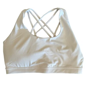 COTTON ON Womens Size US 12 White Active Strappy Sports Crop Top NWT - Picture 1 of 5