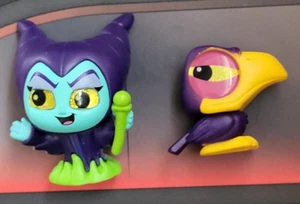 Maleficent and Diablo Raven Disney Doorables Villians Exclusive Sleeping Beauty - Picture 1 of 1