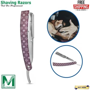 Maquinilla de afeitar recta para salón de peluquería garganta corte barba (shavette) outil de barbier - Imagen 1 de 4