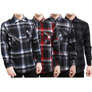   NE PEOPLE Mens Light Weight Long Sleeve Plaid Button Down Dress Shirt NEMT41 - Picture 1 of 22