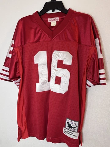 Joe Montana #16 Mitchell and Ness 1989 throwback Size XL Vintage Cover