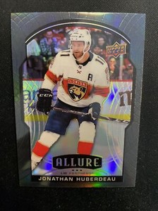 20-21 UD Allure Hockey Black Rainbow Parallel 65 Jonathan Huberdeau