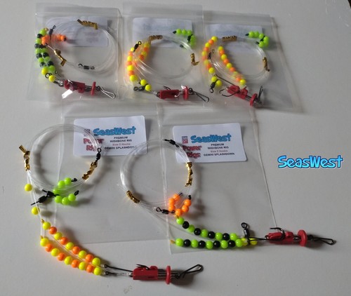 Gemini Splashdown Solo - Plaice/Flattie Wishbone Rigs ** 5 RIG PACK ...