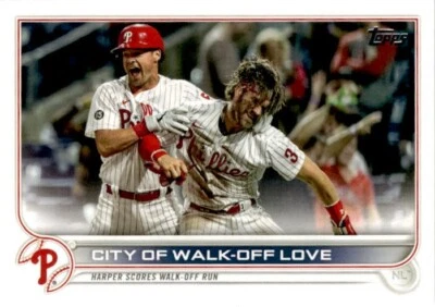 Bryce Harper Philadelphia Phillies City Of Walk-Off Love 2022 Topps 321 - Image 1 of 2