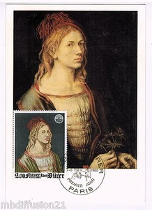1980**FDC CP 1°JOUR!!**ALBRECHT DURER-PEINTRE//PARIS**TIMBRE Y/T 2090 - Imagen 1 de 1