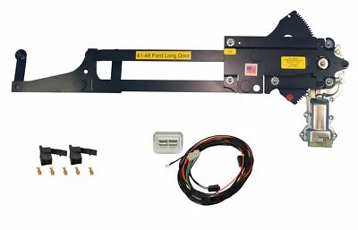 41-48 Ford 2Dr Sedan Front Door Power Window Kit with Nostalgic Switches Console - Image 1 of 4