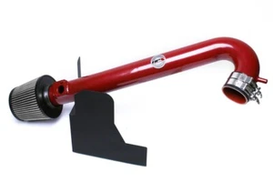 HPS Red Shortram Air Intake Kit with Heat Shield Cool Short Ram SRI 827-563R - Picture 1 of 3
