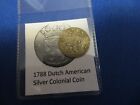 1788  Silver Early American Colonial Coin Before US Minted Coins FREE SHIPPING