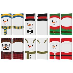 HEAD CASE DESIGNS MR. SNOWMAN LEATHER BOOK WALLET CASE FOR HUAWEI XIAOMI TABLET