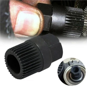 Black Alternator Removal Tool Metal Generator Pulley Disc Disassembler - Picture 1 of 9