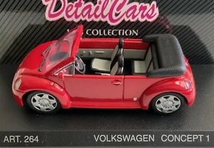 REVELL DETAILCARS PLATINUM - C.D.C 1/43 VOLKSWAGEN CONCEPT 1 CABRIOLET - Picture 1 of 3