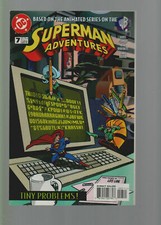 Superman Adventures #7 VF/NM 1996 DC comic DCEU Animated Series