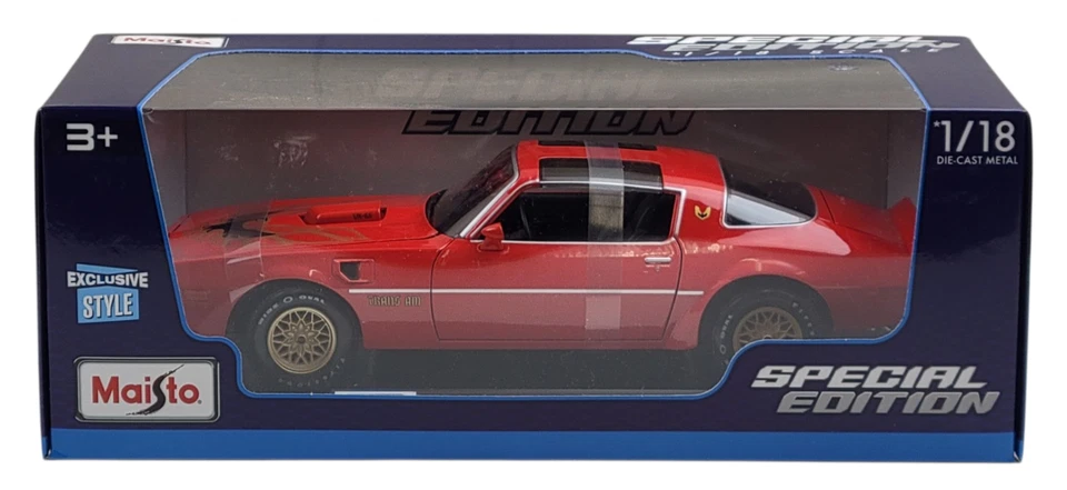 Pontiac Firebird Trans Am Red Maisto 31464 DieCast Car Special Edition 1 18