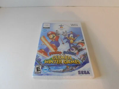 Mario & Sonic at the Olympic Winter Games (Wii, 2009) New Sealed ! - Image 1 of 4