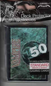 Deck Protector Sleeves 50-pack Classic Library Design VTES CCG UltraPro standard - Picture 1 of 1