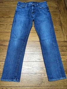 Abercrombie & Fitch Rustin Athletic Slim Cotton/ Poly Jeans Denim Sz 31W x 30L - Picture 1 of 17
